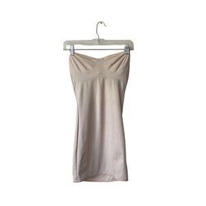 Victoria's Secret Shapewear Size 34B Nude Strapless Slimming Mini Dress‎ Shaping